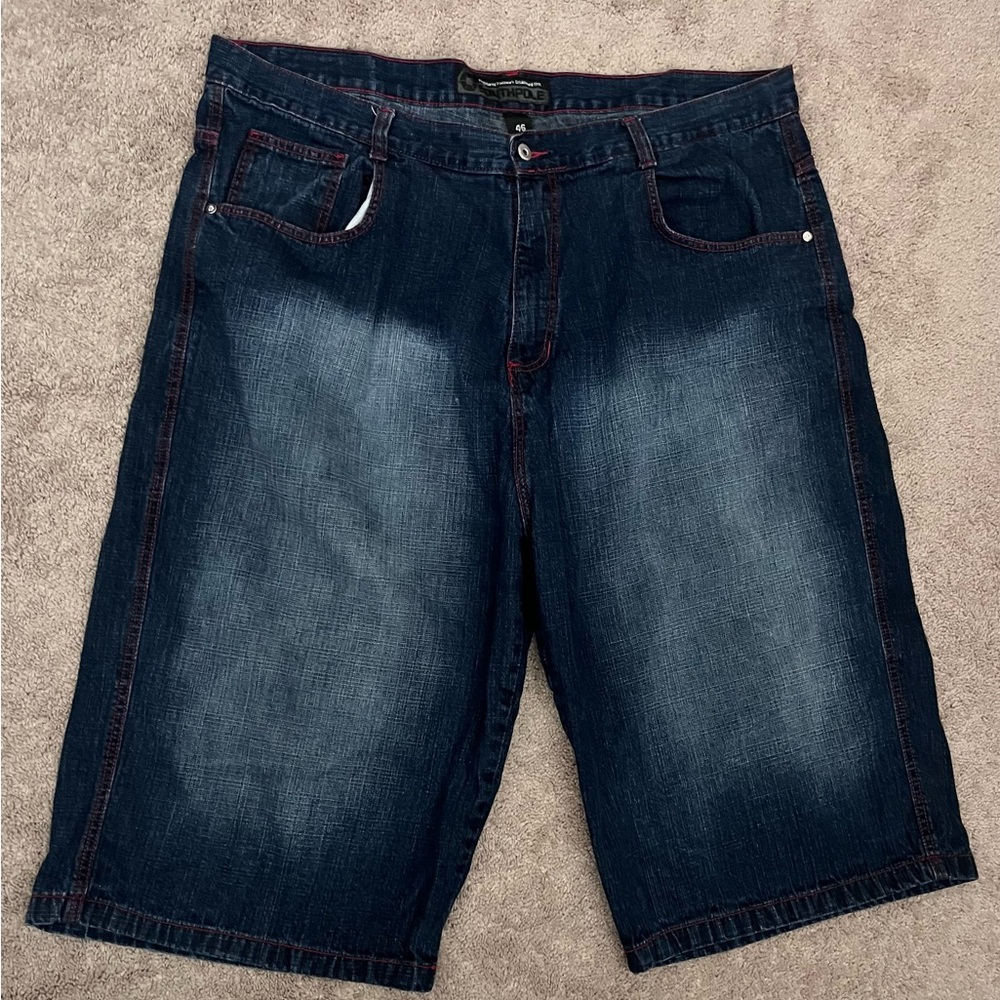 SouthPole Men's Denim Shorts - Dark Blue